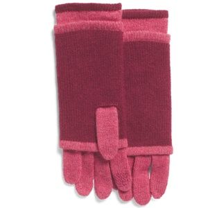 Hannah Rose 3-in-1 4ply Cashmere Texting Gloves